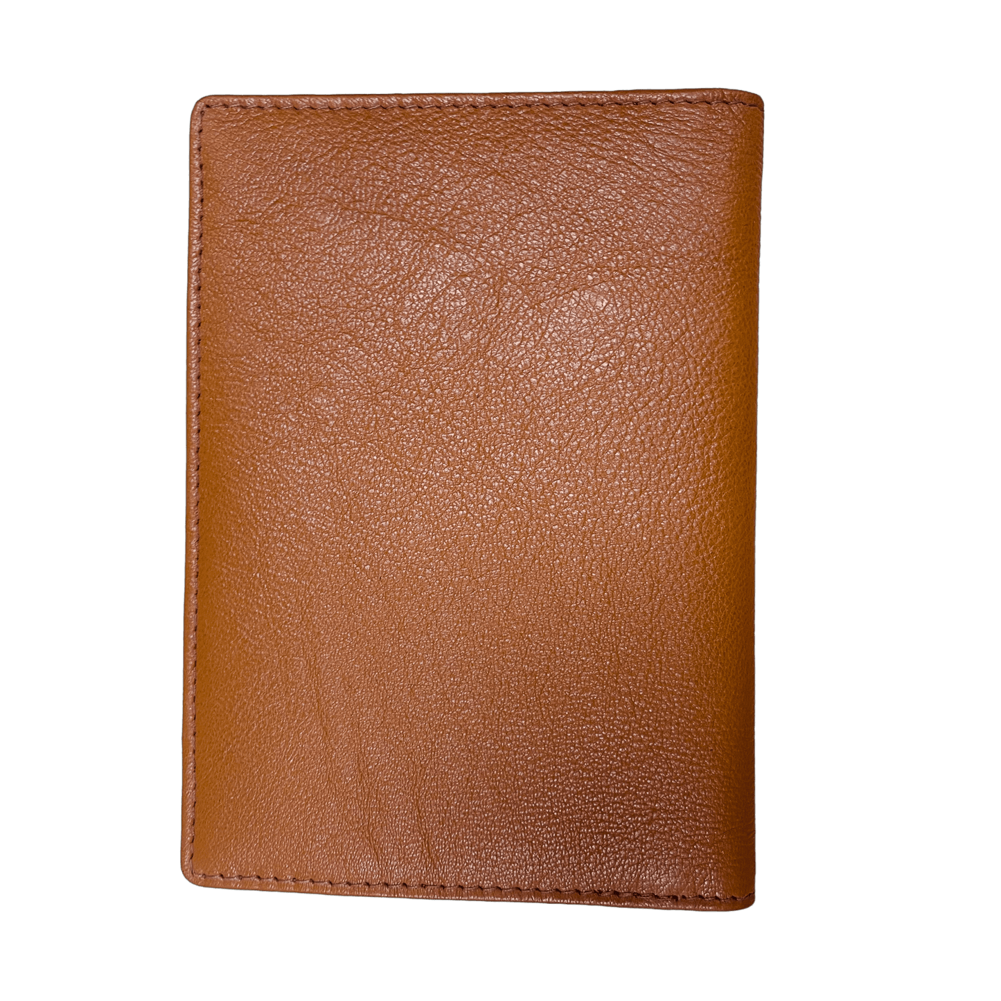 WRIZA Genuine Leather Passport Holder for Men & Women | Travel Wallet with 3 Card Slots & Cash Compartment | RFID Protected Passport Cover