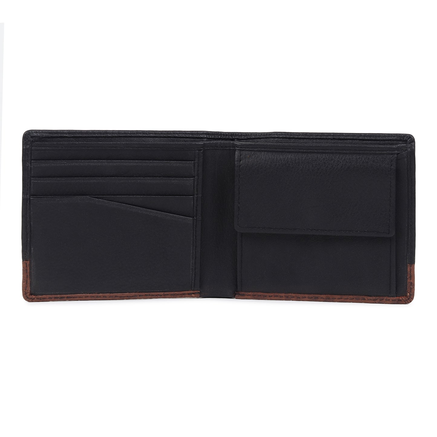 WRIZA Men's Genuine Leather Wallet, Pen & Keychain Gift Set | Premium Croc Texture Combo Box for Birthday, Anniversary & Corporate Gifting