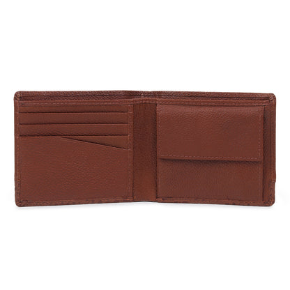 WRIZA Men's Genuine Leather Wallet, Pen & Keychain Gift Set | Premium Croc Texture Combo Box for Birthday, Anniversary & Corporate Gifting