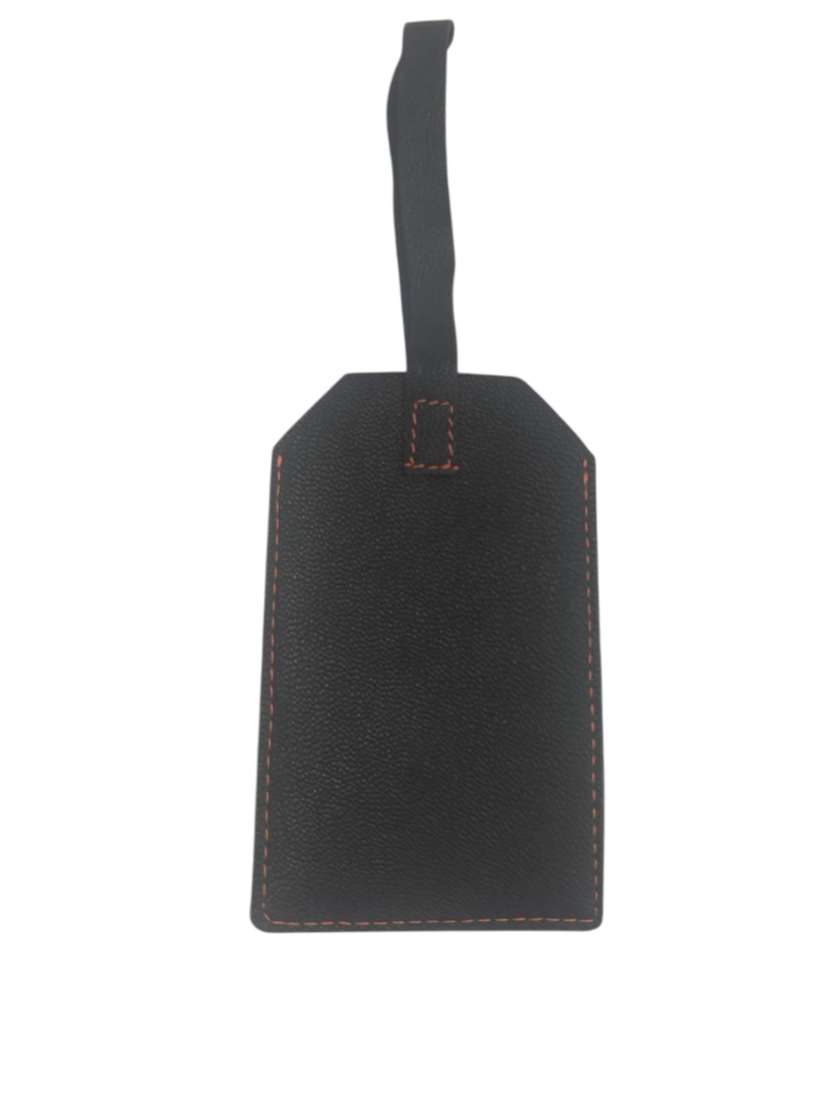 WRIZA Premium Handcrafted Genuine Leather Luggage Tag | Travel Bag Name ID Label with Privacy Cover | Elegant Security Tag for Suitcases and Handbags